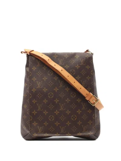 Pre-owned Louis Vuitton 2000 Musette Shoulder Bag In Brown