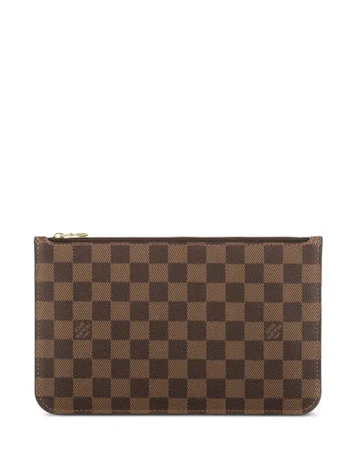 Pre-owned Louis Vuitton 2000 Neverfull Mm Purse In Brown
