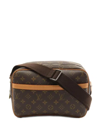 Pre-owned Louis Vuitton 2000 Reporter Pm Shoulder Bag In Brown