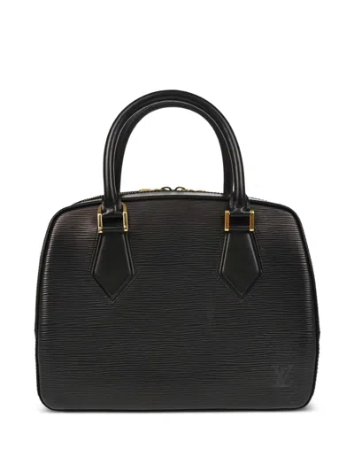 Pre-owned Louis Vuitton 2000 Sablon Handbag In Black