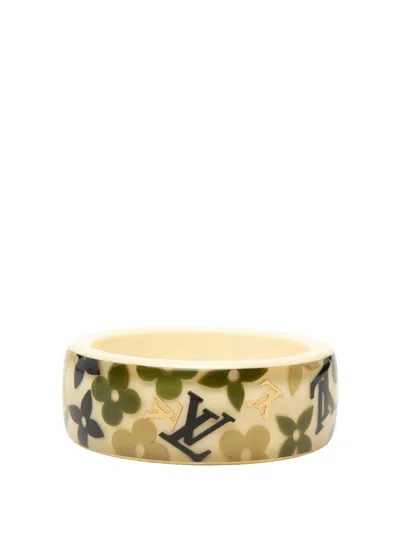 Pre-owned Louis Vuitton 2000-2026 Monogram Farandole Bracelet Costume Bracelet In White