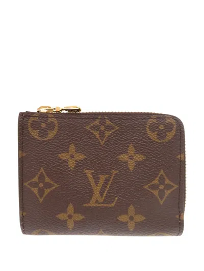 Pre-owned Louis Vuitton 2000-2026 Monogram Noa Compact Wallet Small Wallets In Brown