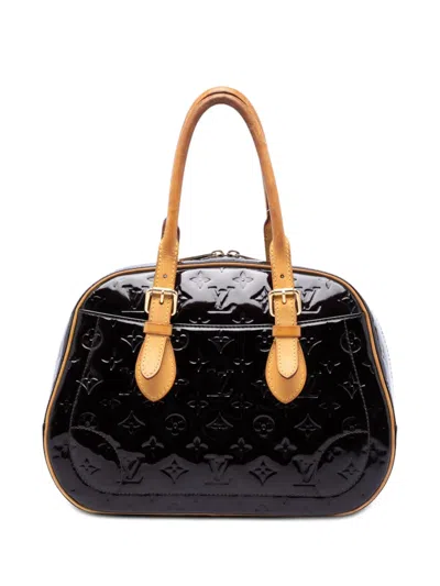 Pre-owned Louis Vuitton 2000-2026 Monogram Vernis Summit Drive Handbag In Purple
