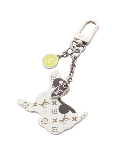 Pre-owned Louis Vuitton 2000s Bijou Sack Bag Charm In Silver