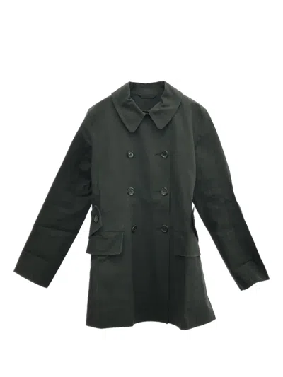 Pre-owned Louis Vuitton 2000s Cotton Coat In Black