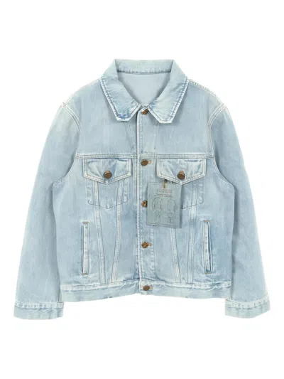 Pre-owned Louis Vuitton 2000s Denim Jacket In Blue