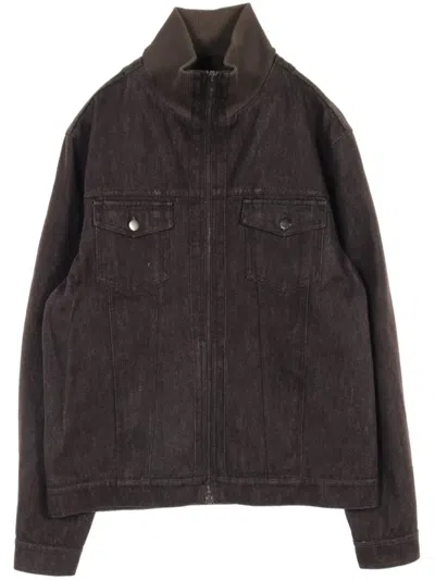 Pre-owned Louis Vuitton 2000s Denim Jacket In Brown