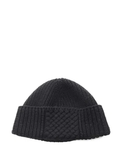 Pre-owned Louis Vuitton 2000s Knitted Beanie Hat In Black