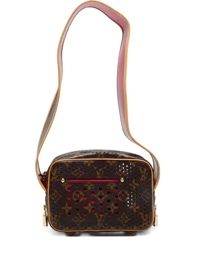 Pre-owned Louis Vuitton 2000s Mini Trocadero Bag In Brown