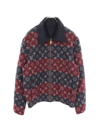 Pre-owned Louis Vuitton 2000s Monogram Reversible Jacket In 蓝色