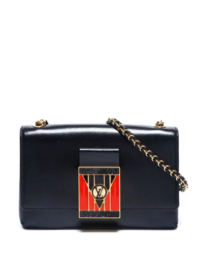 Pre-owned Louis Vuitton 2000s Pochette Thelma Shoulder Bag In Black