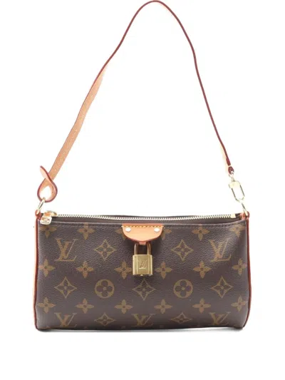 Pre-owned Louis Vuitton 2000s Pochette Tirette Shoulder Bag In Brown
