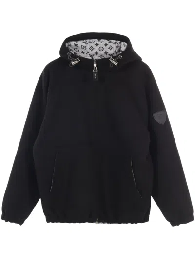 Pre-owned Louis Vuitton 2000s Reversible Jacket In Grey