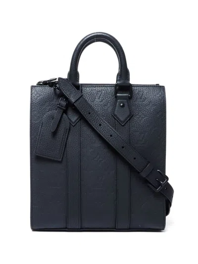 Pre-owned Louis Vuitton 2000s Sac Plat Bb Two-way Bag In Black