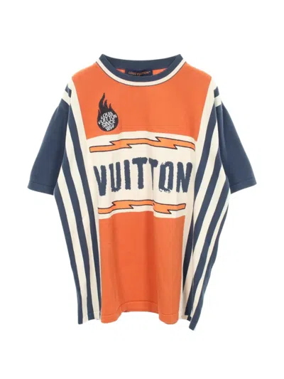 Pre-owned Louis Vuitton 2000s Short-sleeve T-shirt In Orange