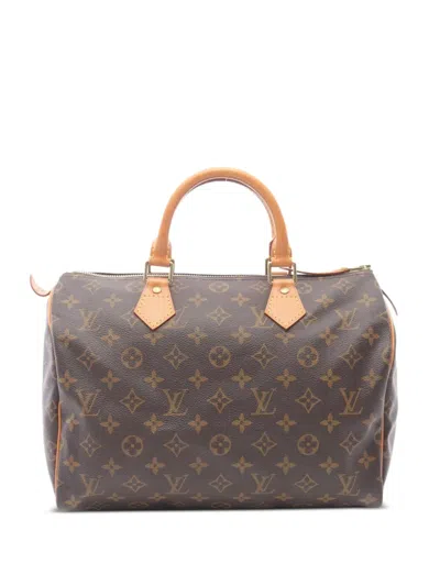 Pre-owned Louis Vuitton 2000s Speedy 30 Handbag In Brown