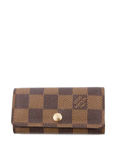 Pre-owned Louis Vuitton 2000s Tri-fold Key-case In Brown