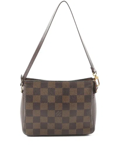 Pre-owned Louis Vuitton 2000s Trousse Makeup Handbag In Brown