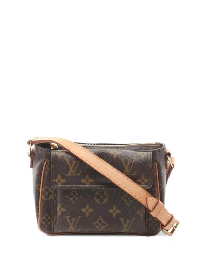 Pre-owned Louis Vuitton 2000s Viva Cite Crossbody Bag In Brown