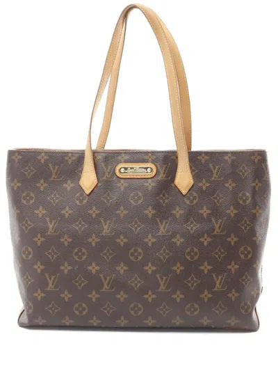 Pre-owned Louis Vuitton 2000s Wilshire Mm Tote Bag
