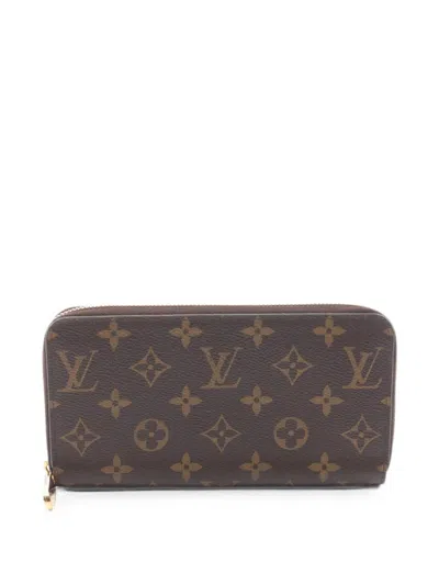 Pre-owned Louis Vuitton 2000s Zippy Wallet In Brown