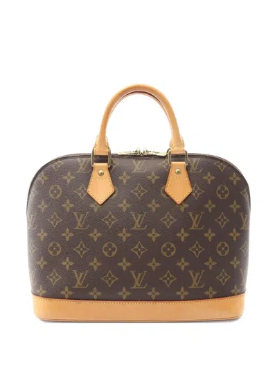 Pre-owned Louis Vuitton 2001 Alma Pm Handbag In Brown