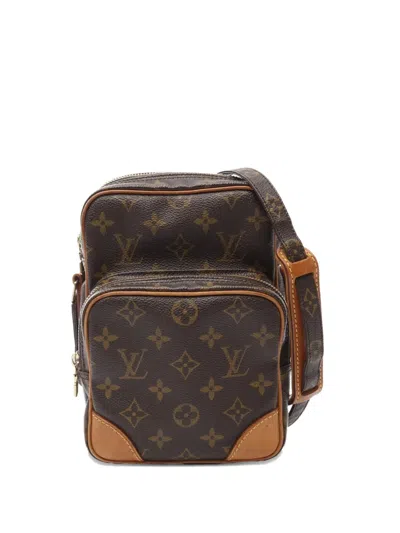 Pre-owned Louis Vuitton 2001 Amazon Shoulder Bag In Brown
