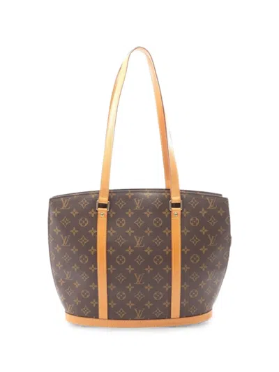Pre-owned Louis Vuitton 2001 Babylon Monogram Shoulder Bag In Brown