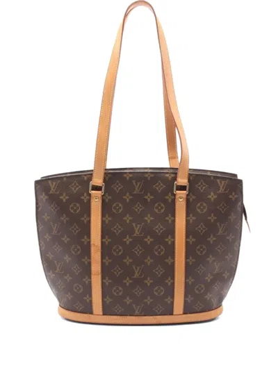 Pre-owned Louis Vuitton 2001 Babylon Shoulder Bag In Brown