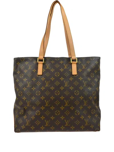 Pre-owned Louis Vuitton 2001 Cabas Mezzo Tote Bag
