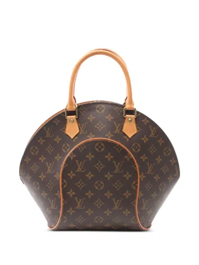 Pre-owned Louis Vuitton 2001 Ellipse Mm Handbag In Brown