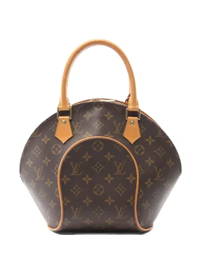 Pre-owned Louis Vuitton 2001 Ellipse Pm Monogram Tote Bag In Brown
