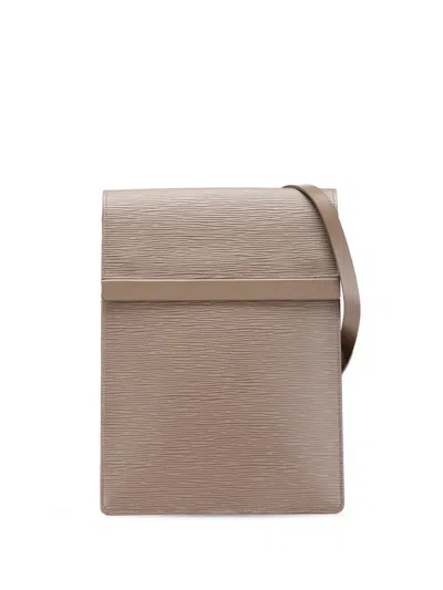 Pre-owned Louis Vuitton 2001 Epi Ramatuelle Crossbody Bag In Brown