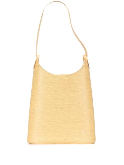 Pre-owned Louis Vuitton 2001 Epi Sac Verseau Shoulder Bag In Brown