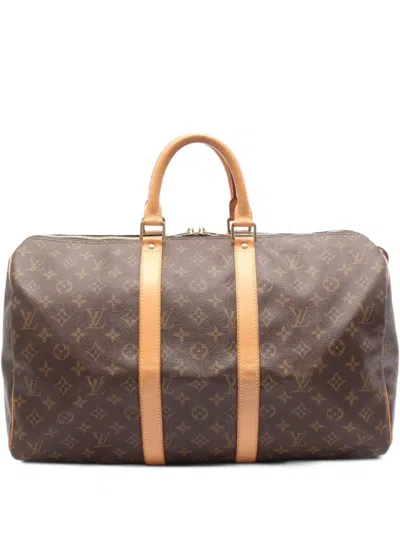 Pre-owned Louis Vuitton 2001 Keepall 45 Travel Bag