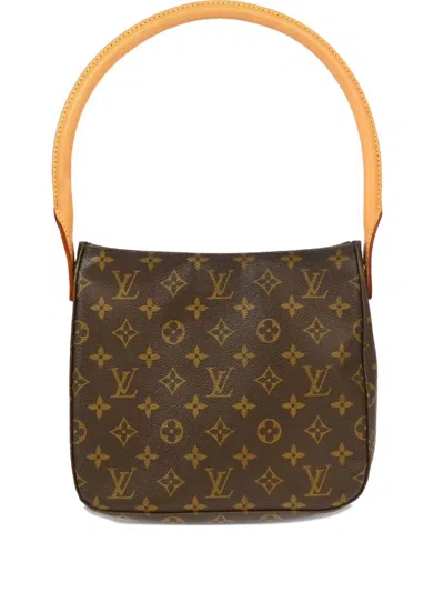 Pre-owned Louis Vuitton 2001 Looping Mm Tote Bag