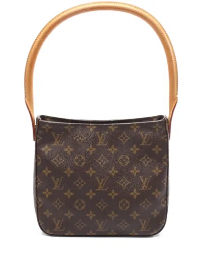 Pre-owned Louis Vuitton 2001 Looping Mm Tote Bag