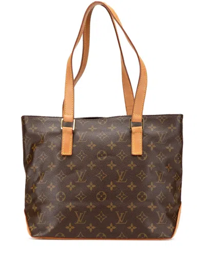 Pre-owned Louis Vuitton 2001 Monogram Cabas Piano Tote Bag