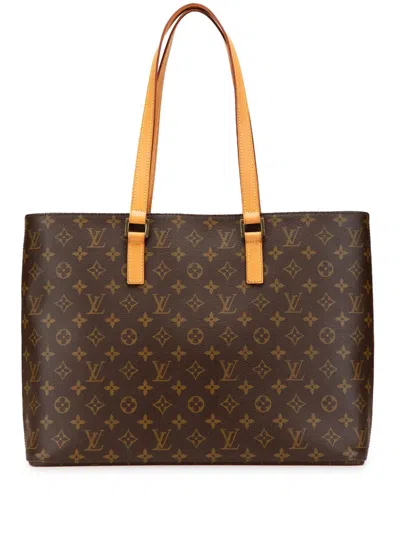 Pre-owned Louis Vuitton 2001 Monogram Luco Tote Bag