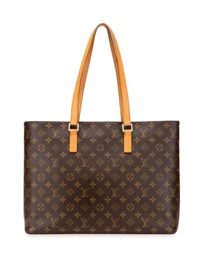 Pre-owned Louis Vuitton 2001 Monogram Luco Tote Bag