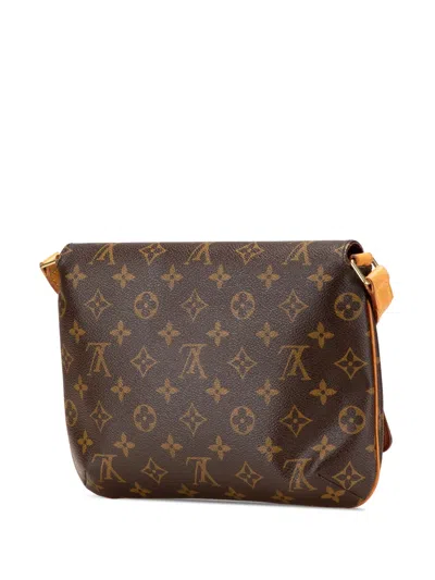 Pre-owned Louis Vuitton 2001 Monogram Musette Tango Short Strap Shoulder Bag