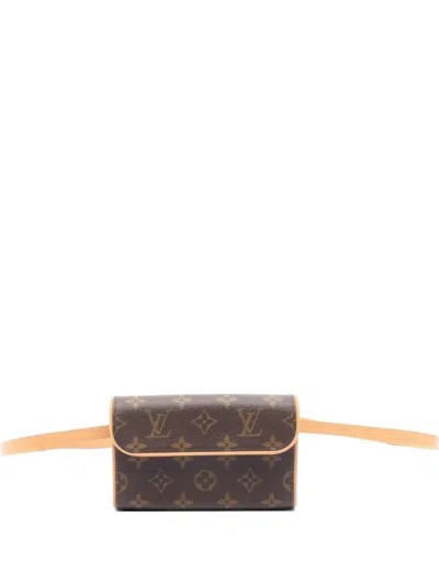Pre-owned Louis Vuitton 2001 Monogram Pochette Florentine Belt Bag