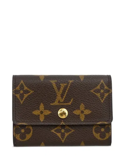 Pre-owned Louis Vuitton 2001 Monogram Porte Monnaie Coin Wallet
