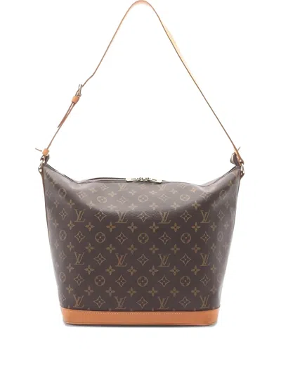 Pre-owned Louis Vuitton 2001 Monogram Star Shoulder Bag In Brown