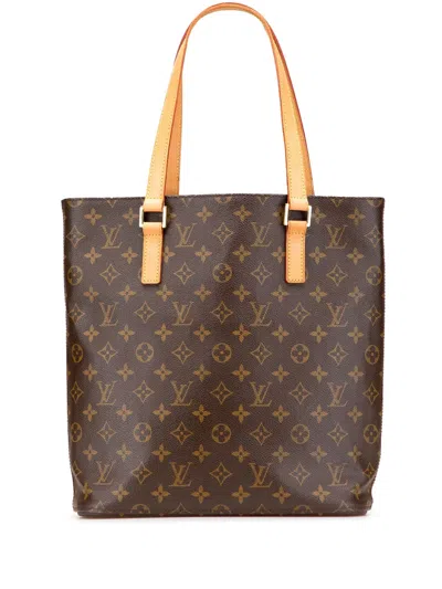 Pre-owned Louis Vuitton 2001 Monogram Vavin Gm Tote Bag In Brown
