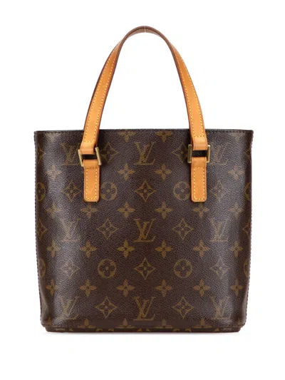 Pre-owned Louis Vuitton 2001 Monogram Vavin Pm Handbag In Brown