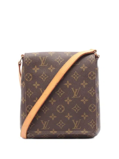 Pre-owned Louis Vuitton 2001 Musette Salsa Shoulder Bag In Brown