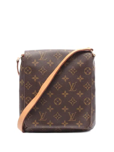 Pre-owned Louis Vuitton 2001 Musette Salsa Shoulder Bag In Brown