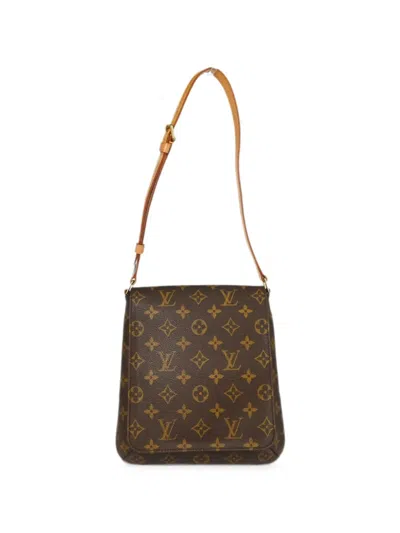 Pre-owned Louis Vuitton 2001 Musette Salsa Shoulder Bag In Brown