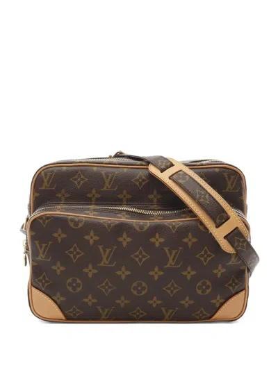 Pre-owned Louis Vuitton 2001 Nil Shoulder Bag In Brown